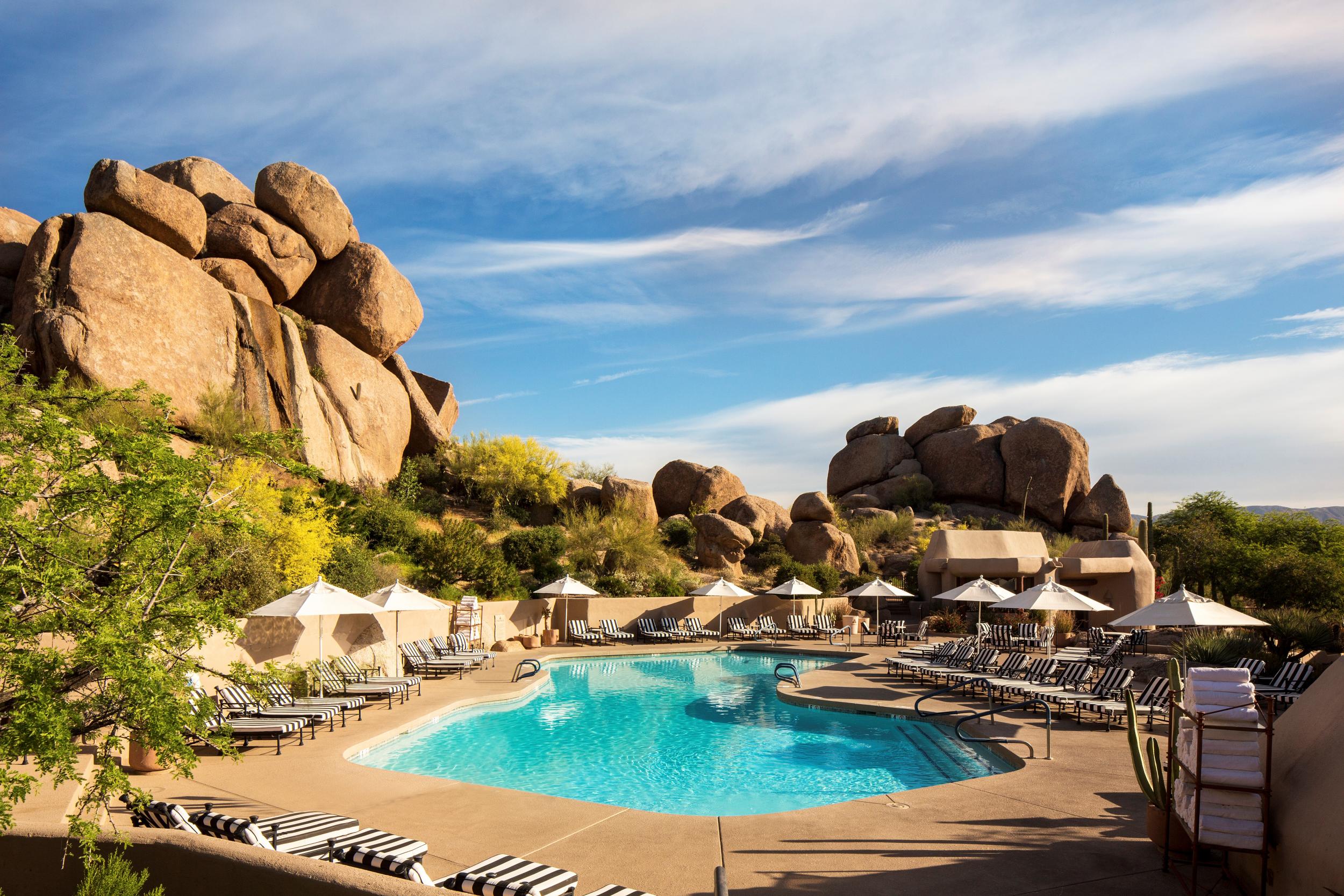 The pool at Boulders Resort &amp; Spa