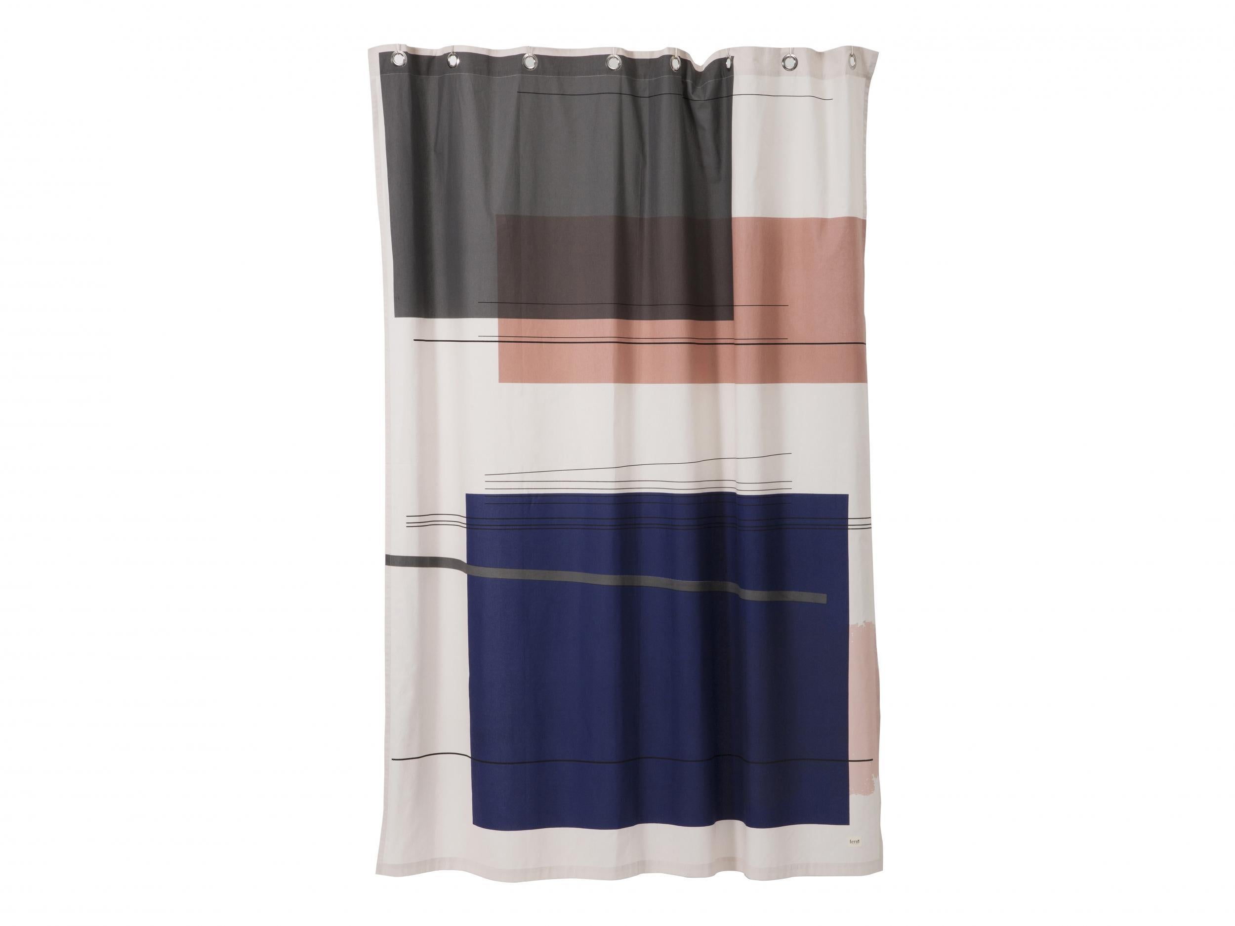 Flying Tennis Decor Bathroom Waterproof Fabric Bath Shower Curtain Hooks Mat Set