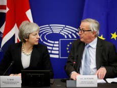 Live: May in last-ditch Strasbourg visit on eve of crunch Brexit vote