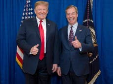 Farage urged Trump to back no-deal Brexit at recent meeting