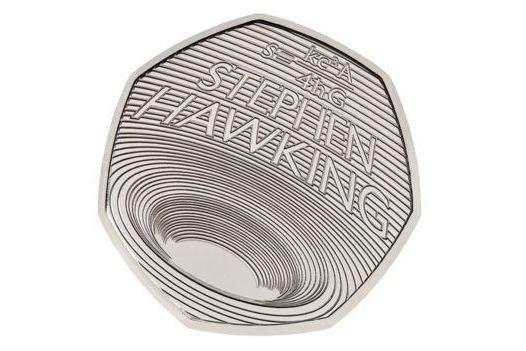 The coin is inspired by the physicist’s pioneering work on black holes (PA)