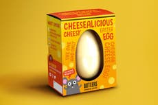 Sainsbury’s unveils Easter egg made entirely from cheese