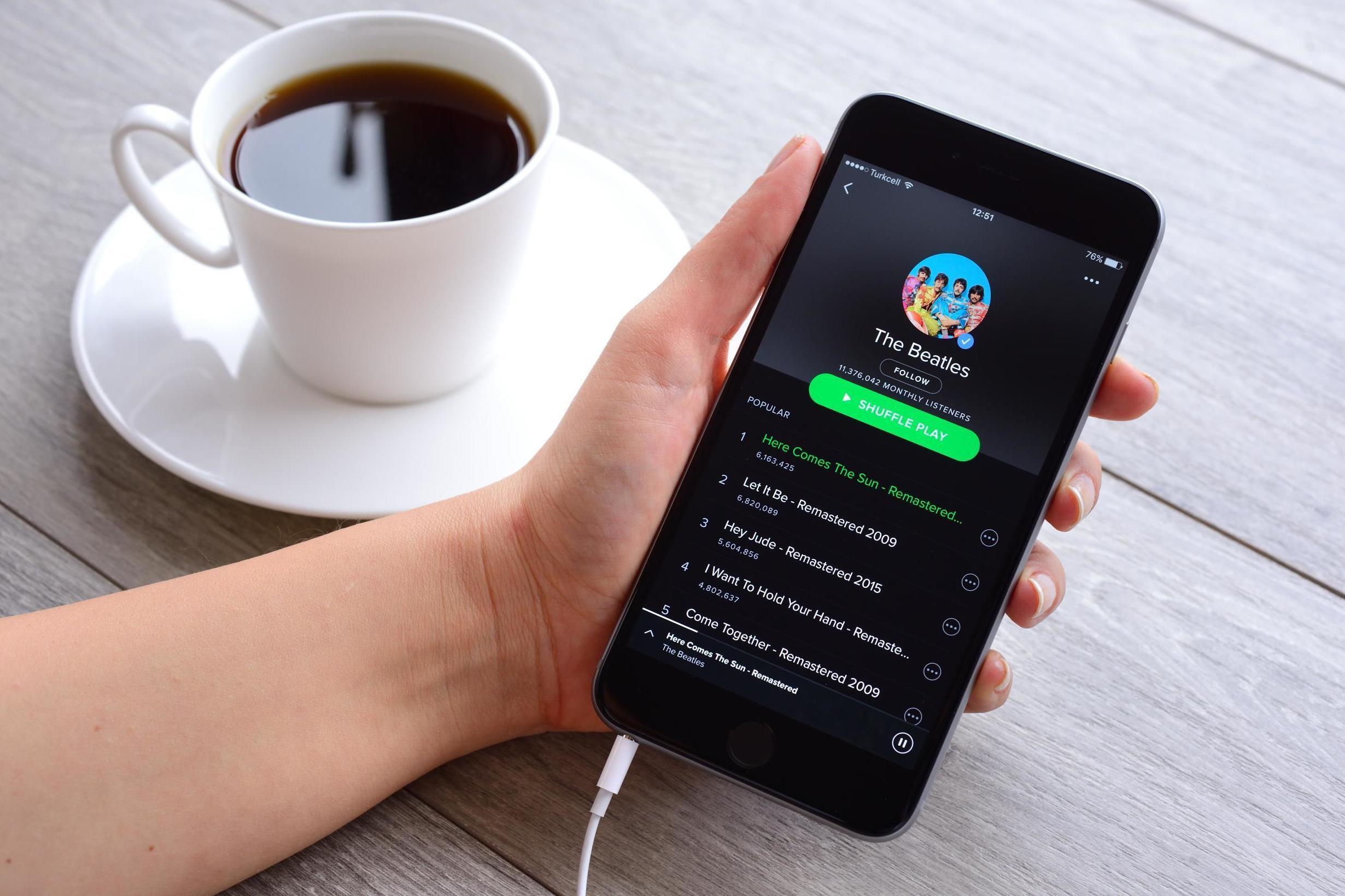 Spotify offers Hulu membership to subscribers (Stock)