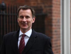 Jeremy Hunt as the next Tory leader is a scarier prospect than Brexit