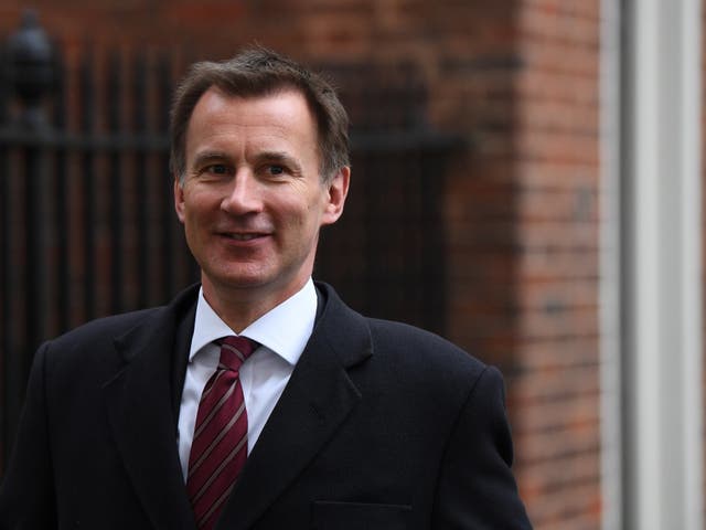 Jeremy Hunt has reportedly been schmoozing potential rivals over power breakfasts
