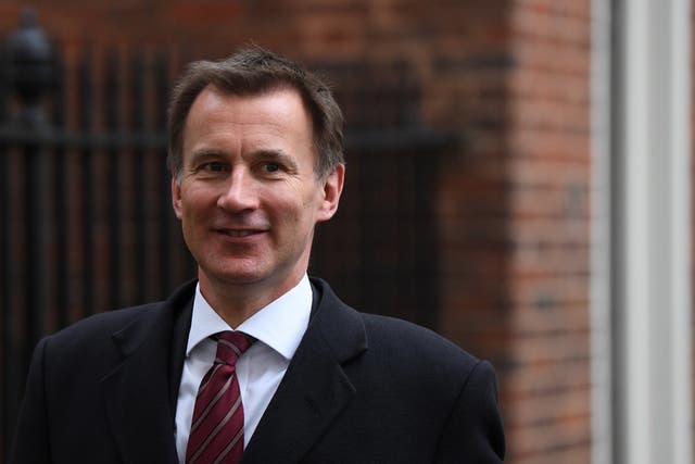 Jeremy Hunt has reportedly been schmoozing potential rivals over power breakfasts