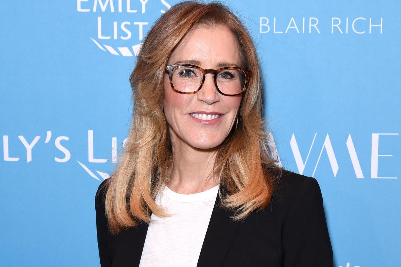 Felicity Huffman attends Raising Our Voices: Supporting More Women in Hollywood & Politics at Four Seasons Hotel Los Angeles in Beverly Hills on 19 February, 2019 in Los Angeles, California.