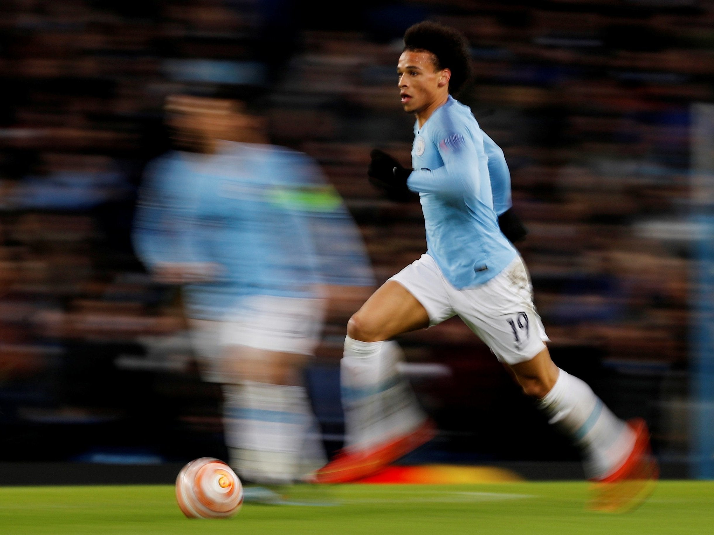 Leroy Sane was the star of Manchester City’s show