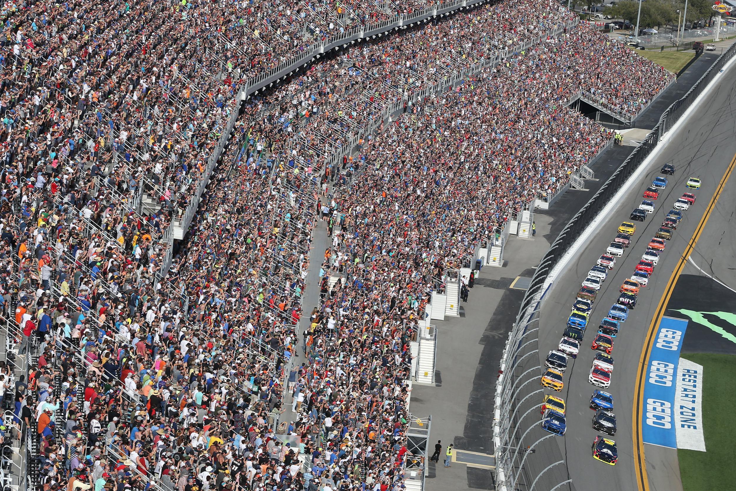 Tens of thousands of spectators turn up each week to watch the races