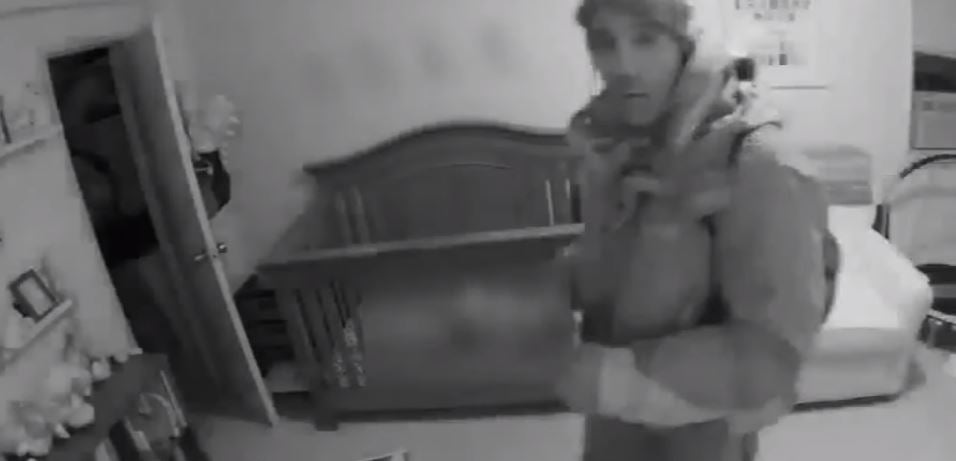 The burglar broke into the apartment in Riverdale through a window above the fire escape.