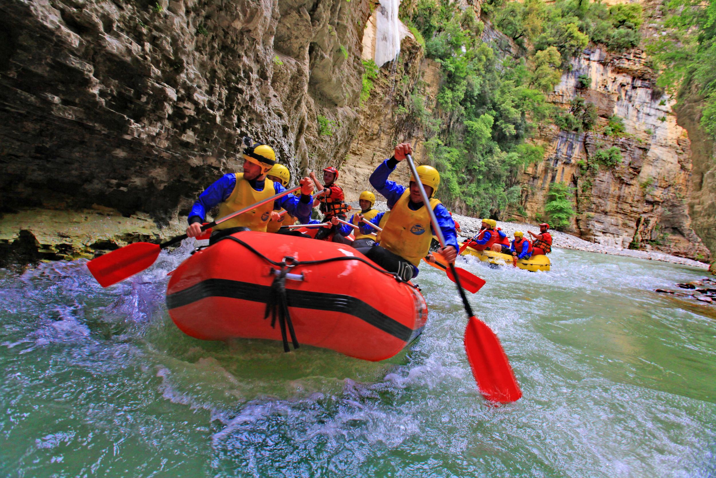 Rafting in Albania’s Osumi Canyon (Be Taken By Albania)