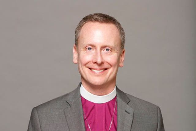 Bishop Kevin Robertson, whose husband has been barred from attending a major global Anglican summit
