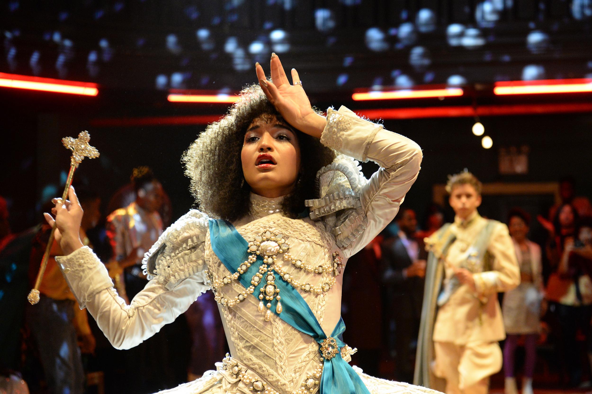 Actress Indya Moore, who plays Angel, is one of many transgender performers on the show
