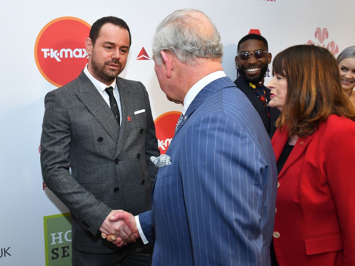 Danny Dyer and Prince Charles have surprise 'family reunion' at awards ceremony