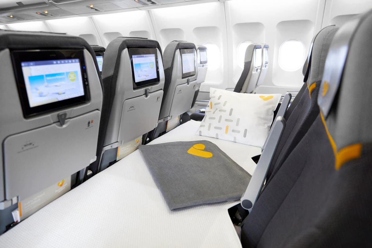 Thomas Cook introduces lieflat beds in economy class The Independent
