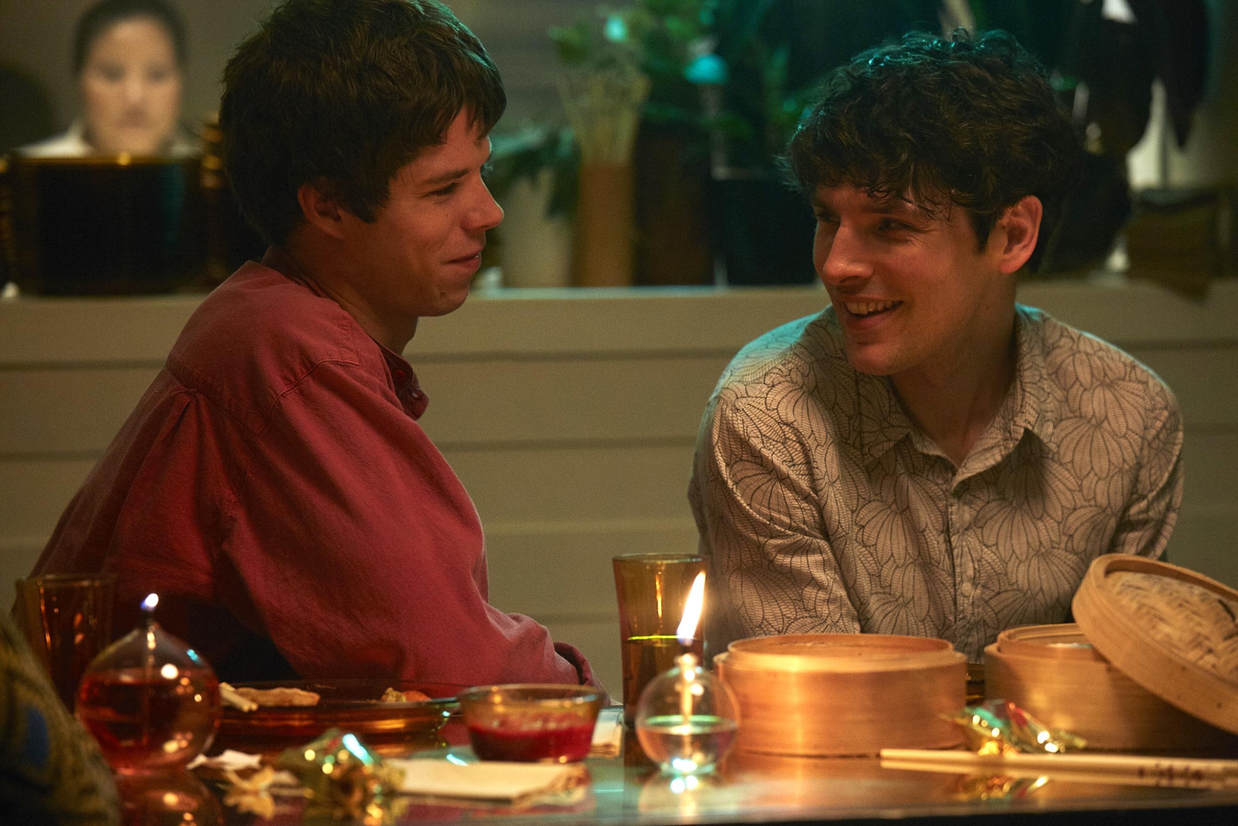 Phénix Brossard and Colin Morgan in ‘Benjamin’