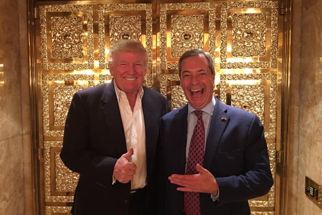<p>Rather than contest a seat at the UK general election, Nigel Farage says he will help Donald Trump with his latest White House run</p>