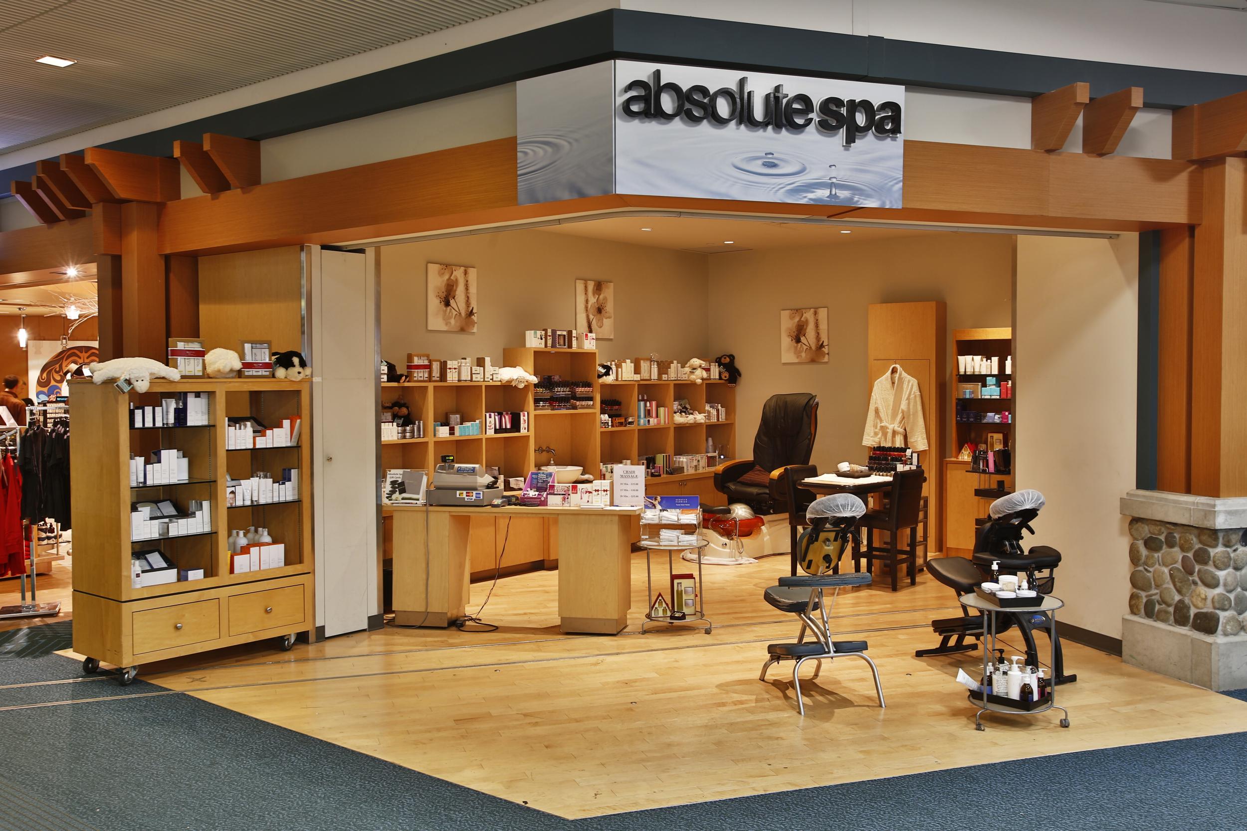 The spa at Vancouver International Airport
