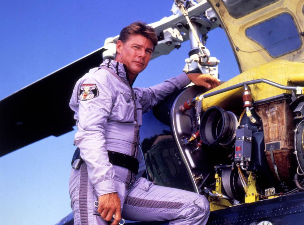 Vincent found success in ‘Airwolf’ as the cello-playing pilot of the supersonic helicopter