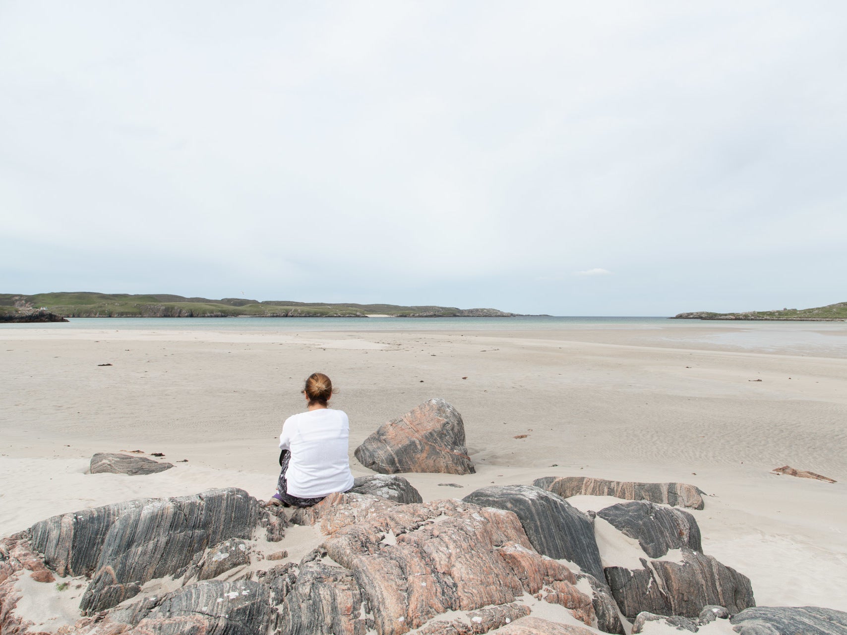 ‘With just mountains and sea for company, I thought nothing of finding a pretty spot for a cry’: on Ardroil beach, the Isle of Lewis