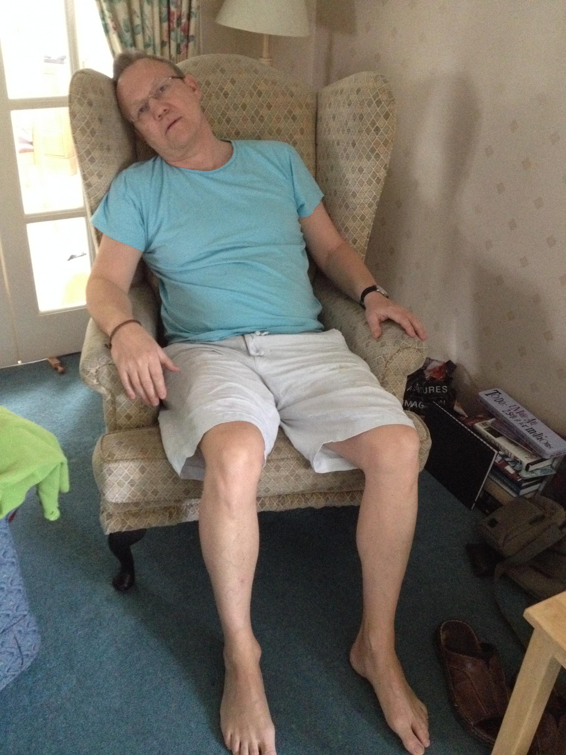 ‘Overwhelming fatigue’ would confine Peter King to his bed or a chair four hours at a time and forced him to retire after falling asleep at the wheel