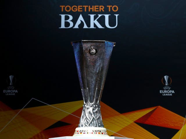 What they're playing for: the Europa League trophy
