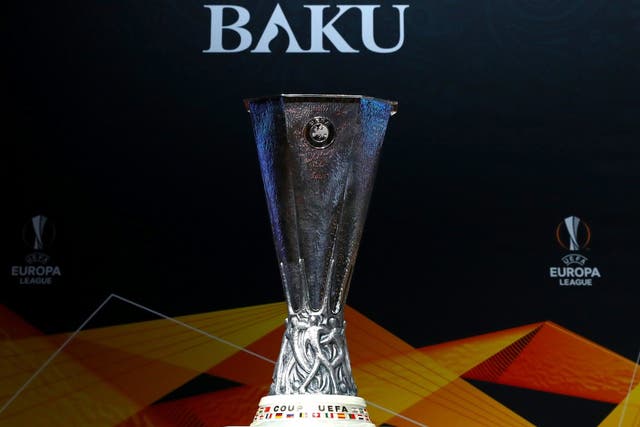 What they're playing for: the Europa League trophy