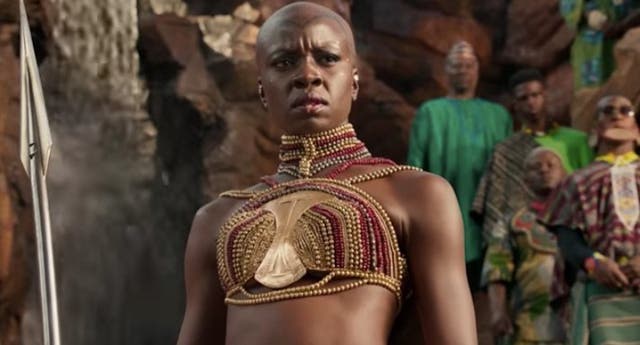 Danai Gurira as Okoye in Black Panther