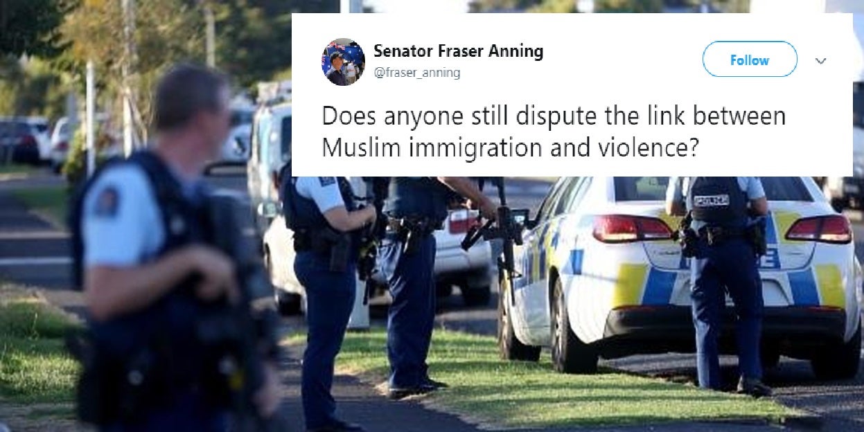 Australian politician blames Muslim immigration and 'left-wing politicians' for Christchurch terror attack
