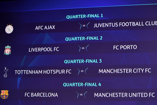 Liverpool will play Porto in the quarter-finals