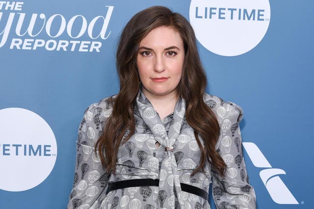 Lena Dunham attends The Hollywood Reporter's Power 100 Women In Entertainment at Milk Studios on 5 December 2018