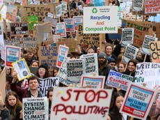 UK students join school walkout demanding action on climate change