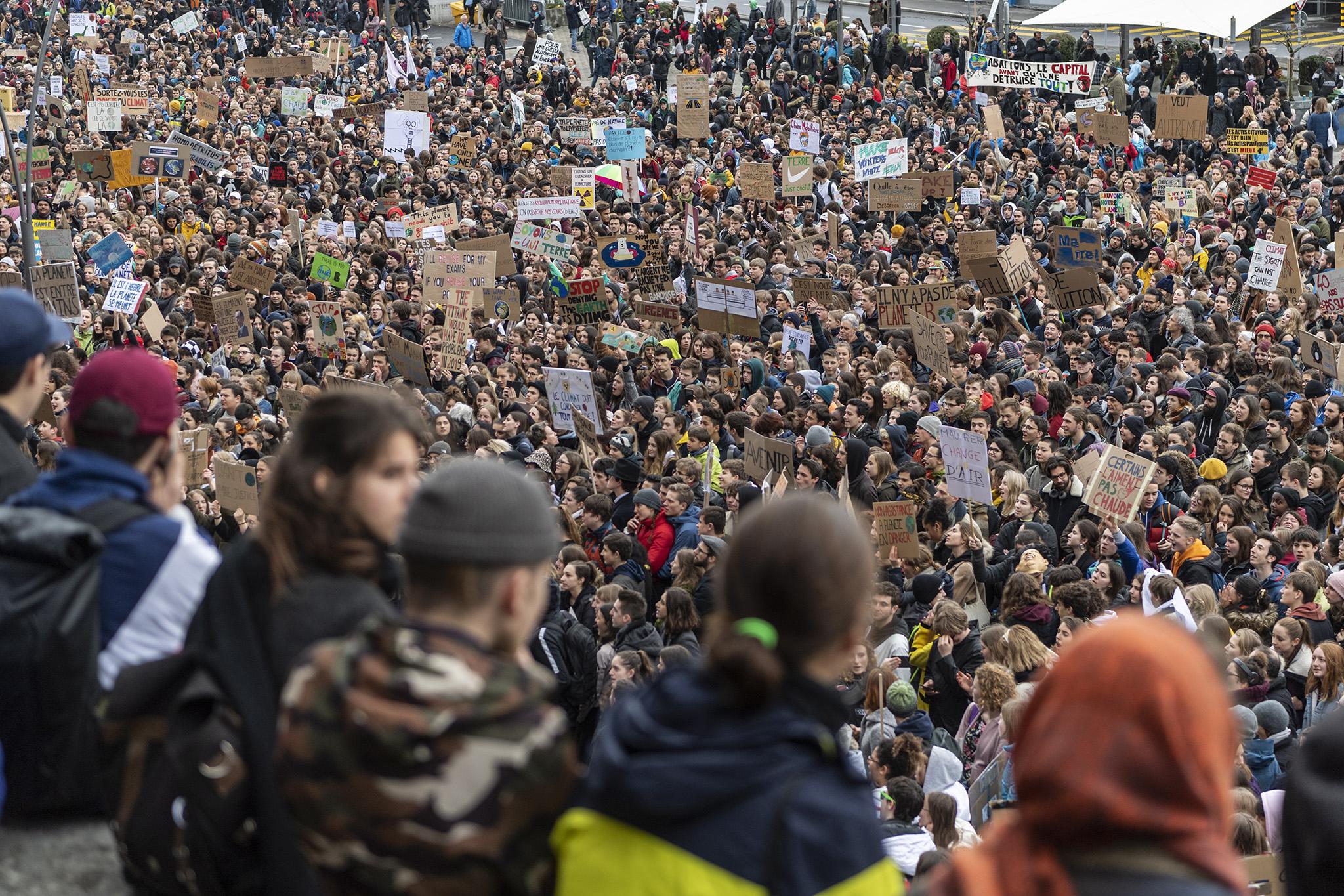 Thousands of children worldwide have staged 'climate strikes' in recent months in protest at perceived lack of action from governments on the issue