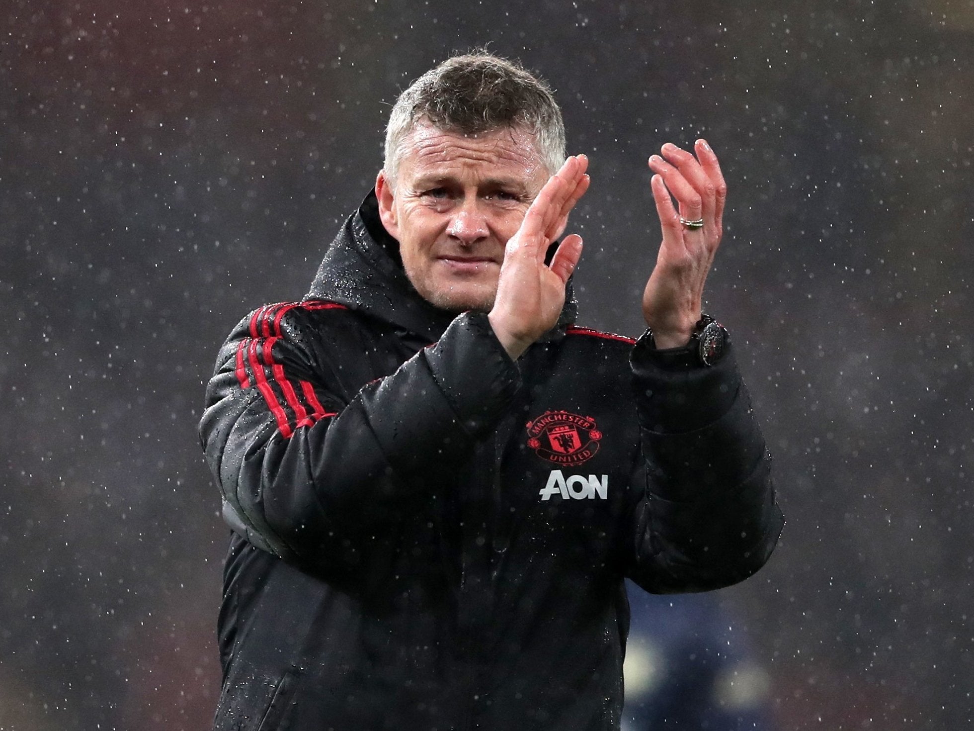 Solskjaer is hoping to guide United into the top four
