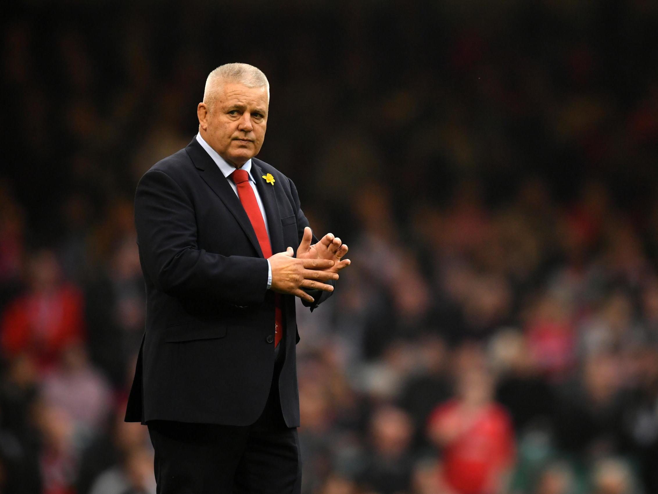 Gatland does not expect to take the England job if Eddie Jones leaves