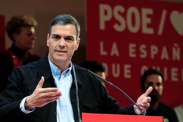 Pedro Sanchez's Socialists are currently leading in the polls and set to become the country's largest party