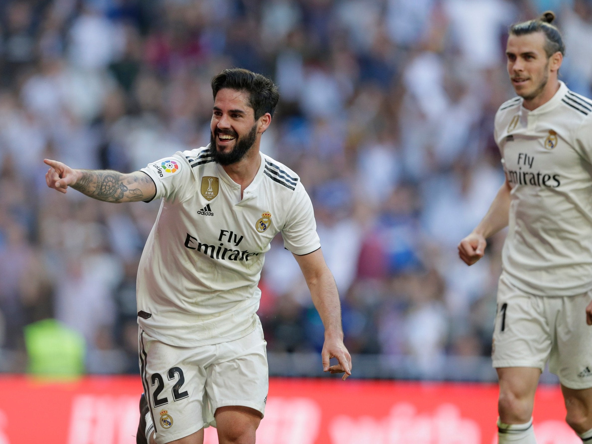 Isco and Gareth Bale strike for Real Madrid