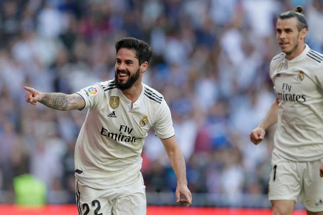 Isco and Gareth Bale strike for Real Madrid