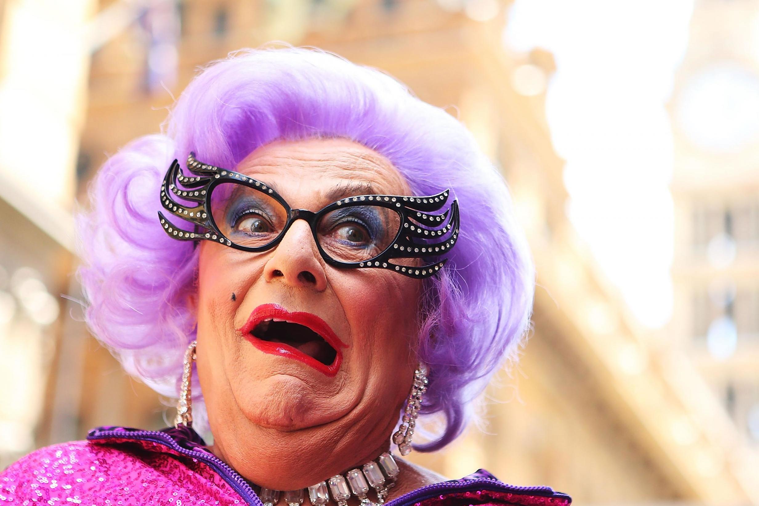 Dame Edna Says ‘transphobic Comments ‘got Taken The Wrong Way The Independent