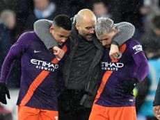 Guardiola not ready to talk about a City quadruple- yet