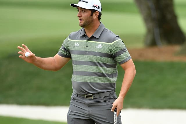 Jon Rahm leads the Players Championship at Sawgrass heading into the final day