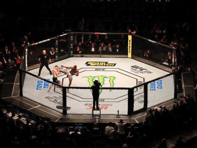 Marc Diakiese and Joe Duffy in action