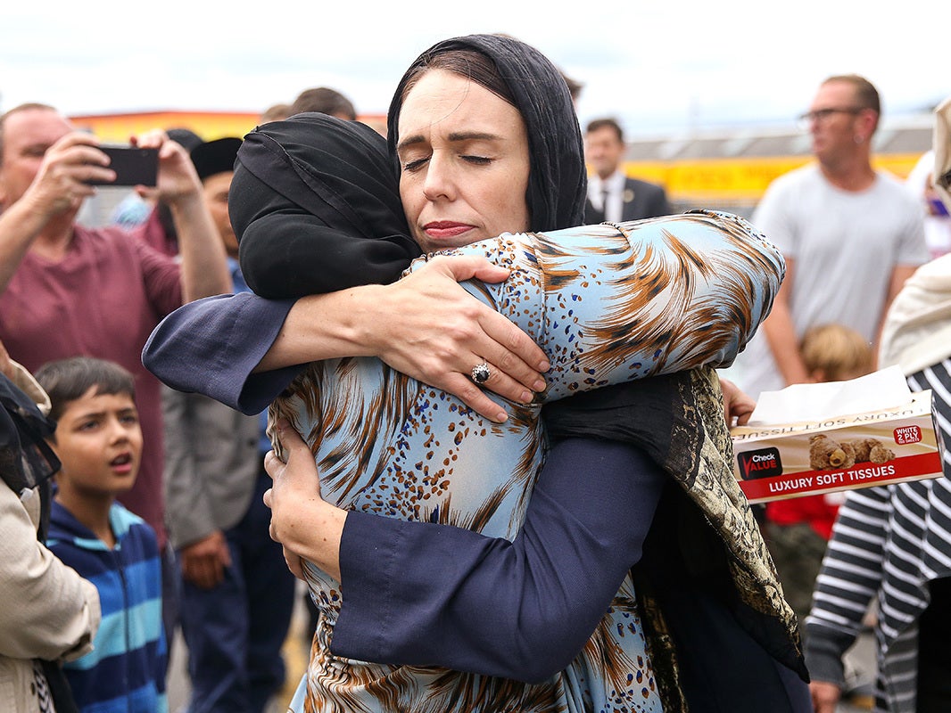 New Zealand shooting: Prime minister Jacinda Ardern receives worldwide support for her response to terrorist attack