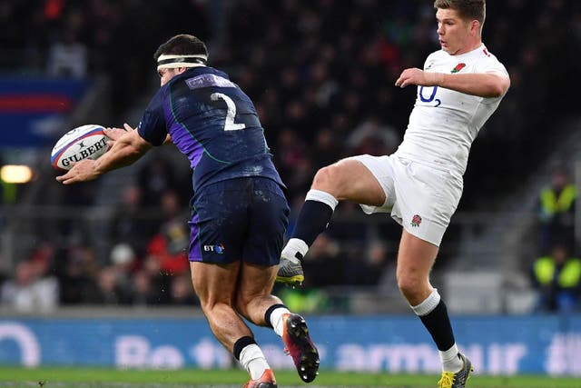 Farrell was notably off-colour in the Six Nations draw with Scotland