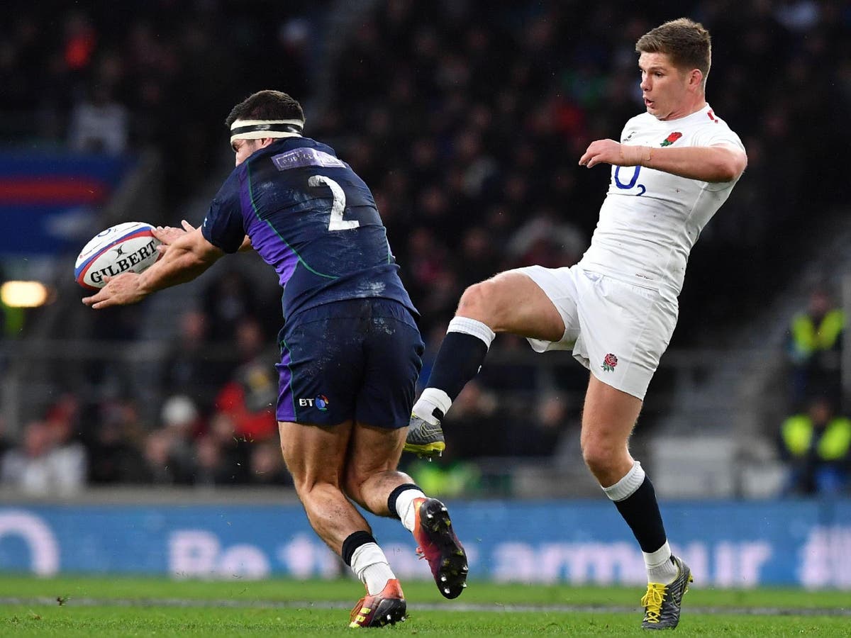 Owen Farrell Lost His Edge Against Scotland Admits England Coach Eddie Jones The Independent The Independent