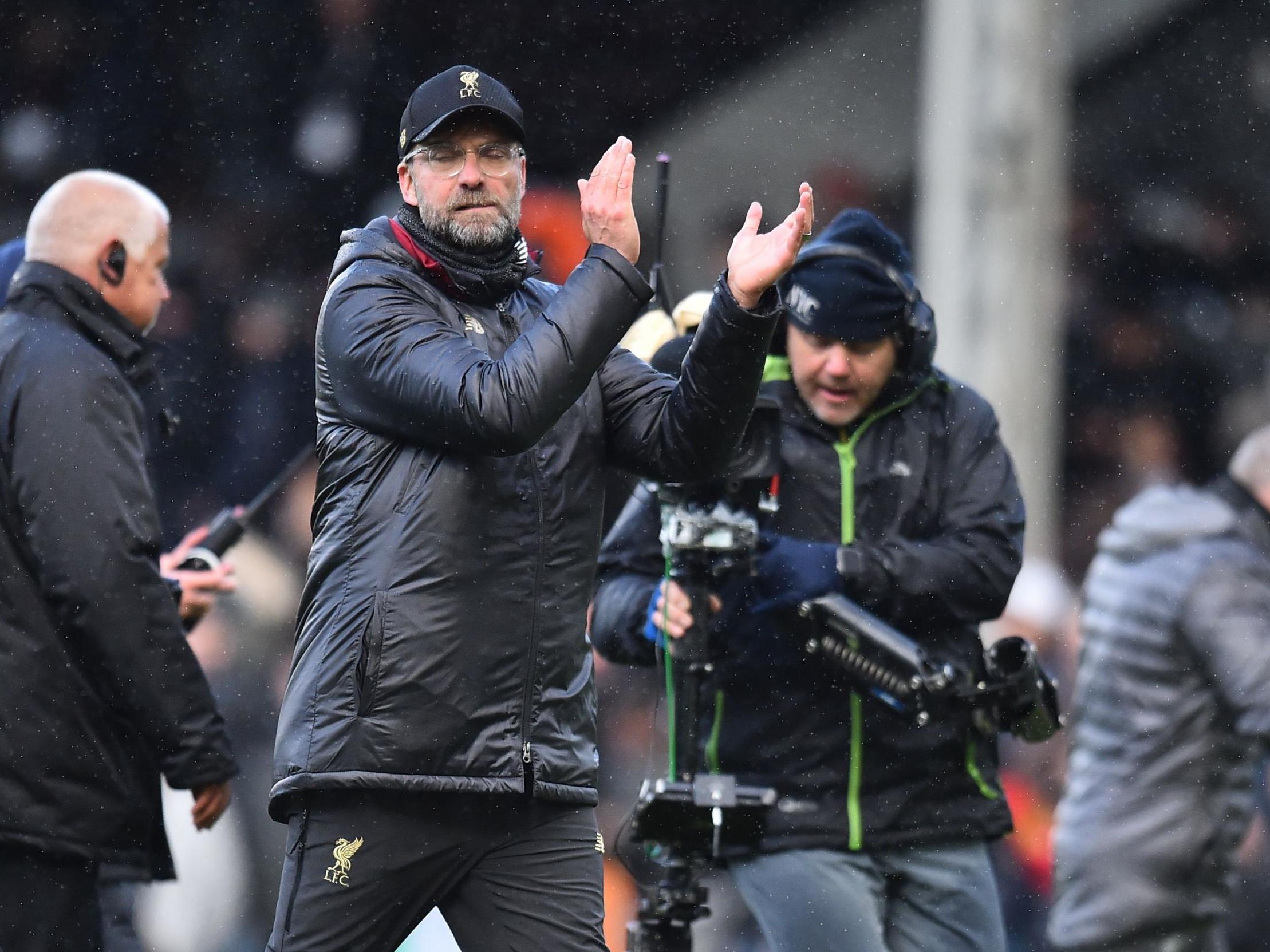 Fulham vs Liverpool: James Milner penalty has kept us in the title race, says Jurgen Klopp