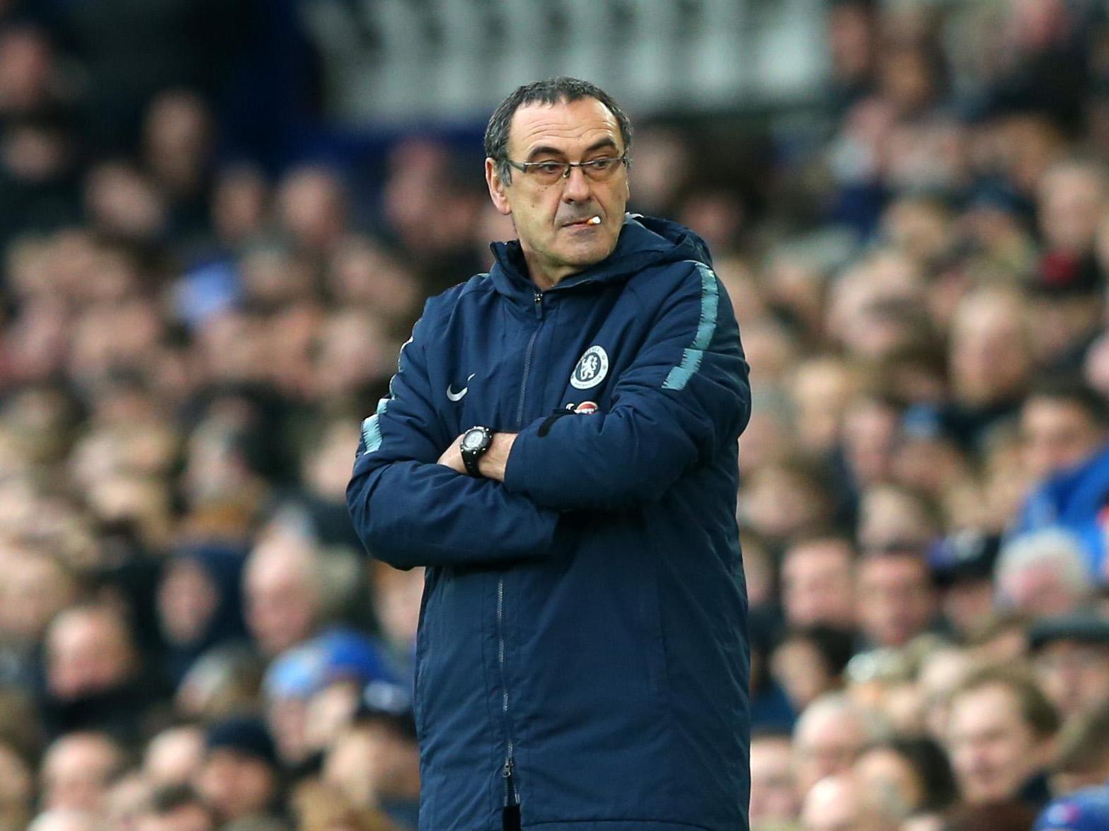 Everton vs Chelsea: Maurizio Sarri 'worried' by players' 'mental block' after defeat at Goodison Park