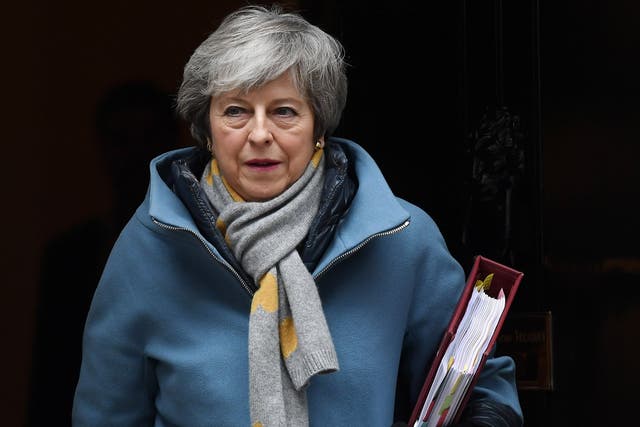 Several backbenchers have suggested Theresa May will have to make way if her Brexit deal goes through.