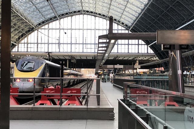 Late notice: at least five Eurostar trains between London St Pancras and Paris have been cancelled