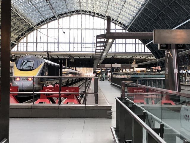 Late notice: at least five Eurostar trains between London St Pancras and Paris have been cancelled